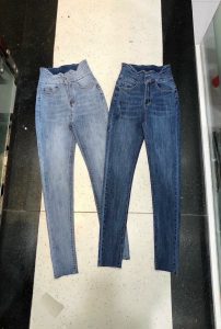 quần jeans nữ dạng ôm lưng kiểu giá rẻ